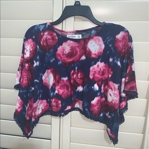 Floral crop top